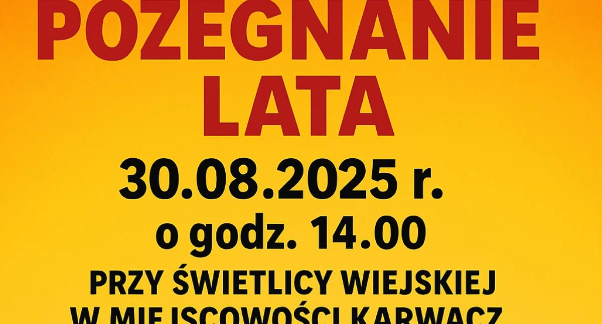 materiał organizatora