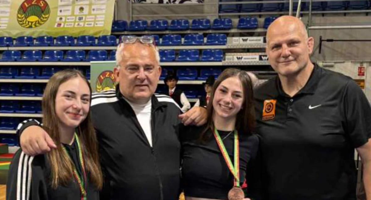 Sukcesy sportowe, Złoto brąz sióstr Kamola! Historyczny sukces Armaty Stoczek Łukowski - zdjęcie, fotografia