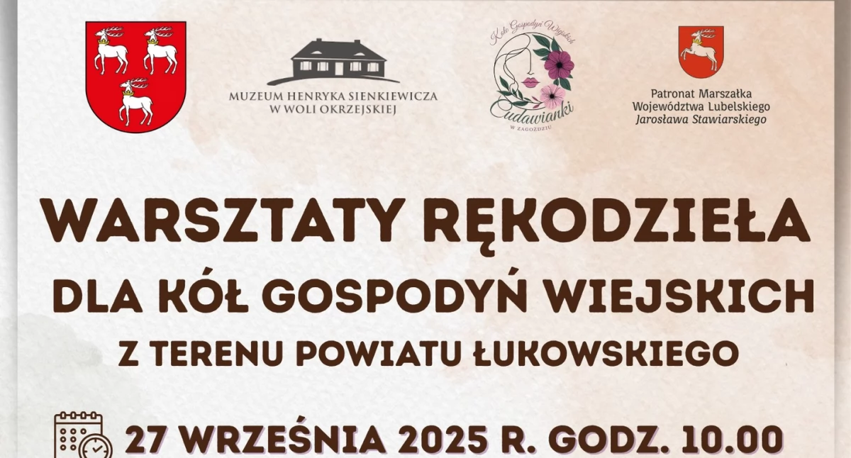 Wiadomości Partnera, Powiat Łukowski zaprasza warsztaty rękodzieła „Łukowiakami” - zdjęcie, fotografia