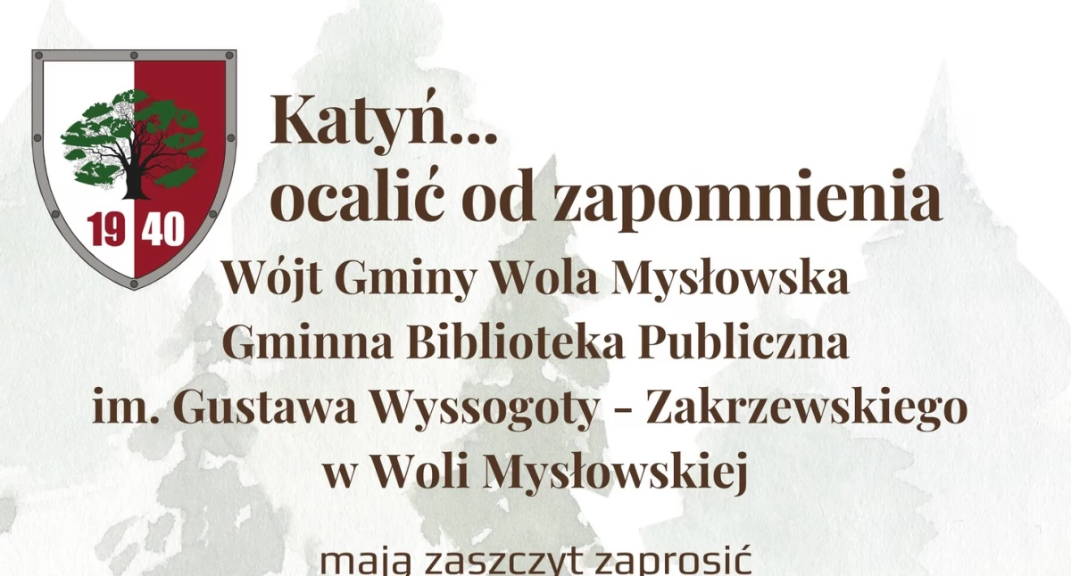 materiał organizatora