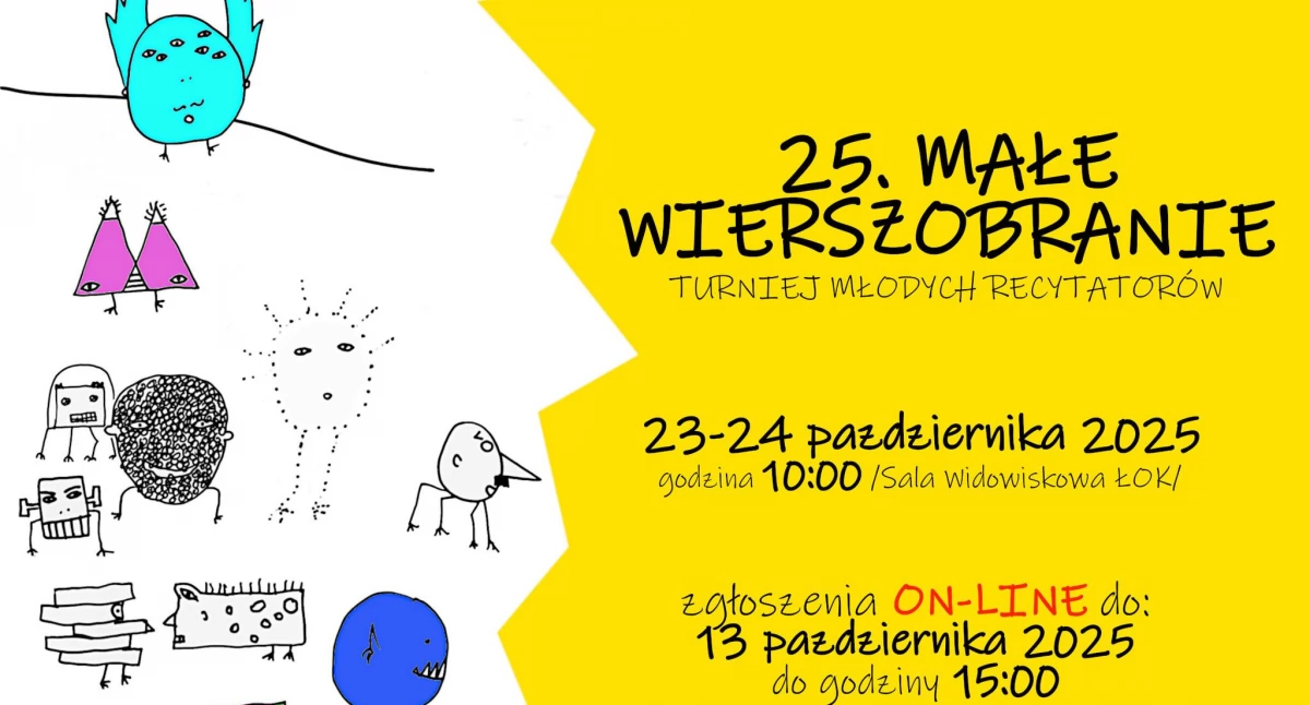 Wiadomości Partnera, Małe Wierszobranie Łukowie zapisy tylko października! - zdjęcie, fotografia