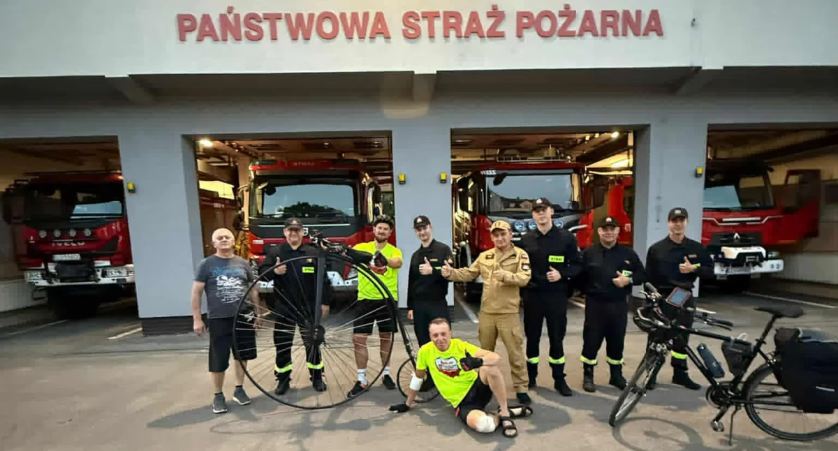 fot. Komenda Powiatowa Państwowej Straży Pożarnej w Łukowie 