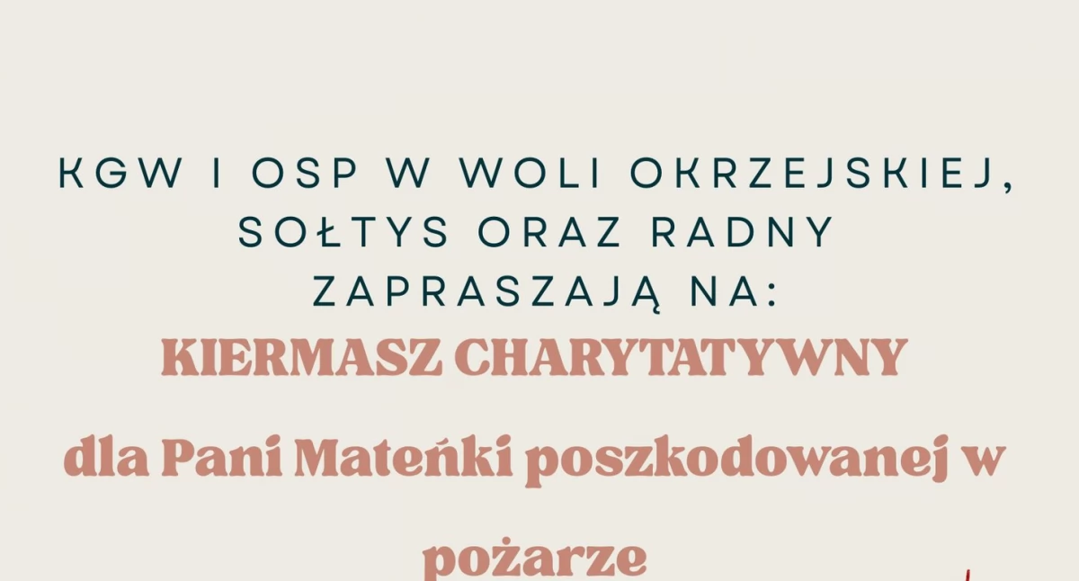 materiał organizatora