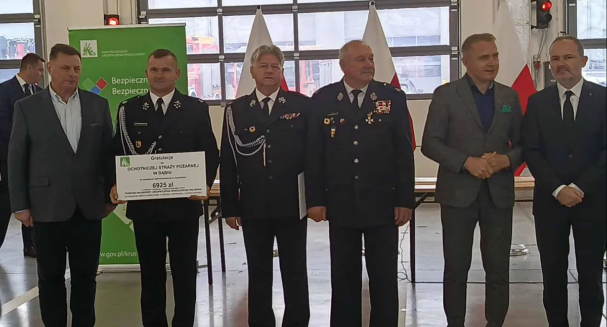 Fot: OSP KSRG Dąbie, OSP Wola Mysłowska, Gmina Krzywda, OSP Tuchowicz, OSP Charlejów