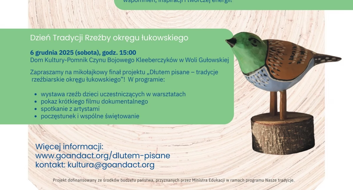 materiał organizatora