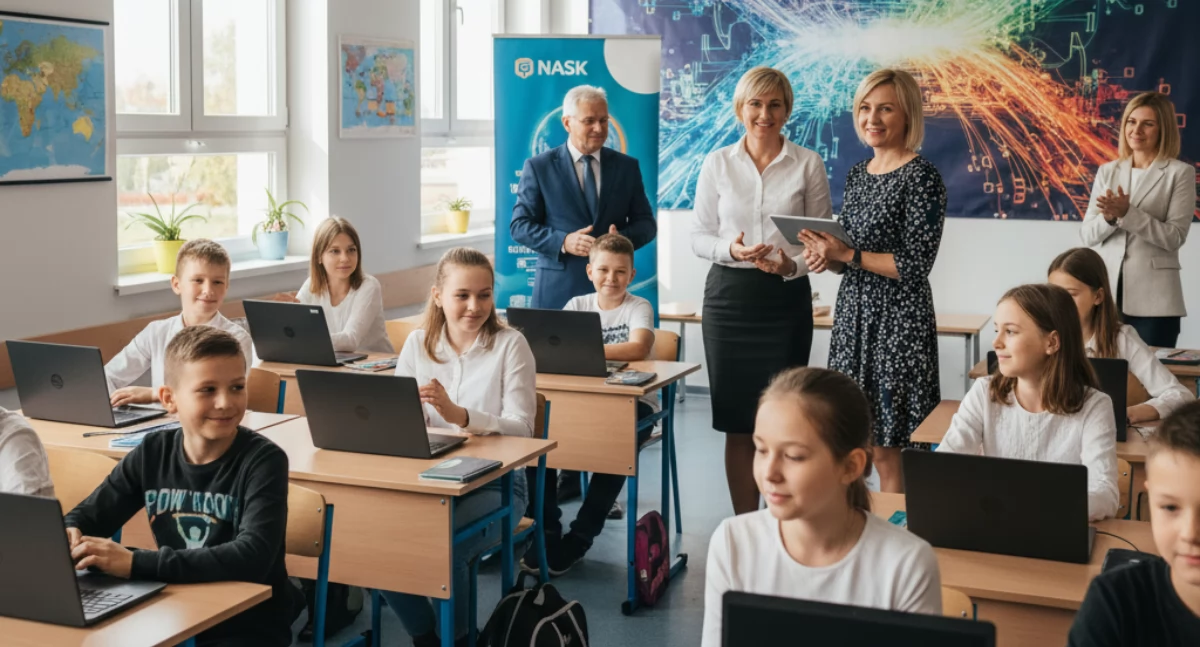 Szkolnictwo, Rewolucja cyfrowa Mysłowskiej laptopy tablety zmienią szkoły - zdjęcie, fotografia