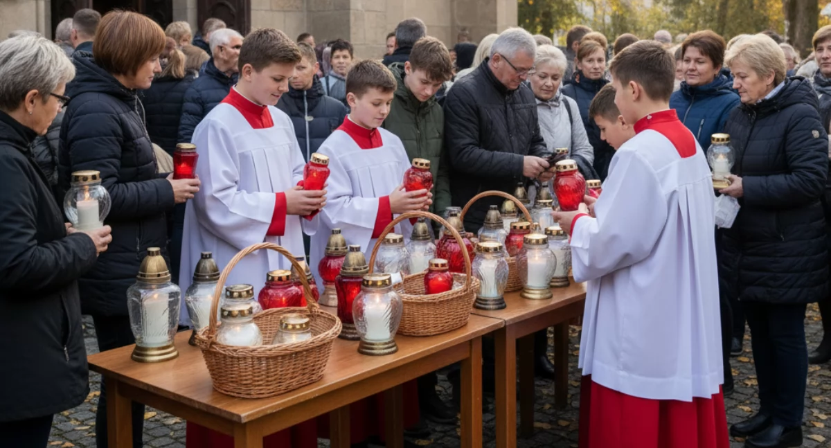Kościół i Religia, Szczytny Parafii Przemienienia Pańskiego Znicze rozwój Służby Liturgicznej! - zdjęcie, fotografia