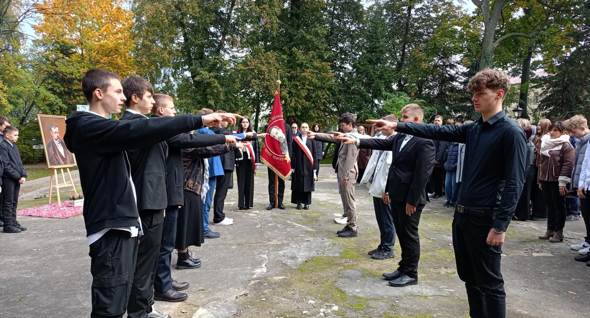 Fot.  Zespół Szkół Nr 1 im. Henryka Sienkiewicza w Łukowie 