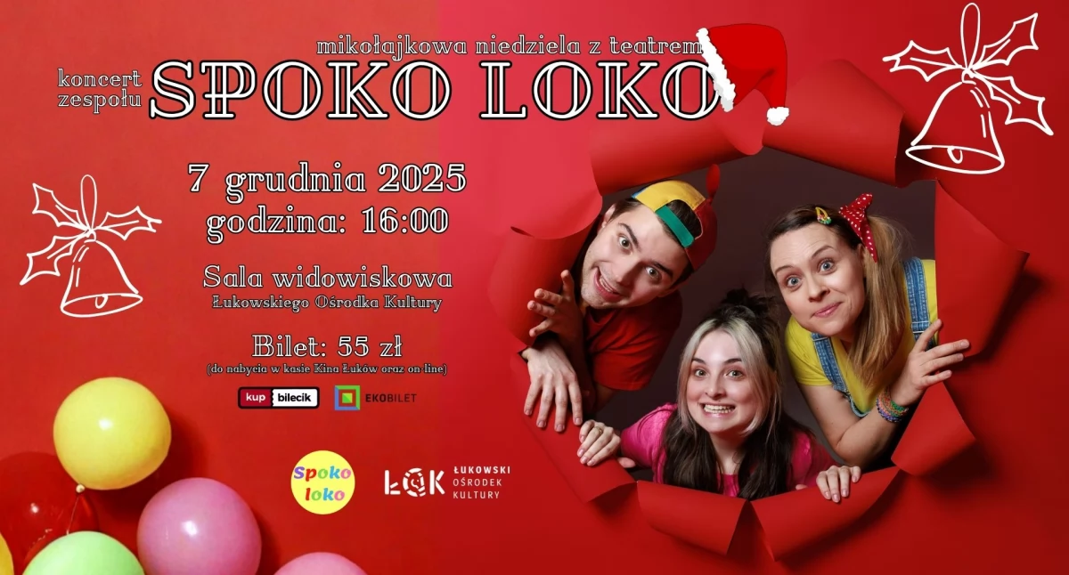 Wiadomości Partnera, Spoko Rodzinny koncert Mikołajkowy grudnia - zdjęcie, fotografia