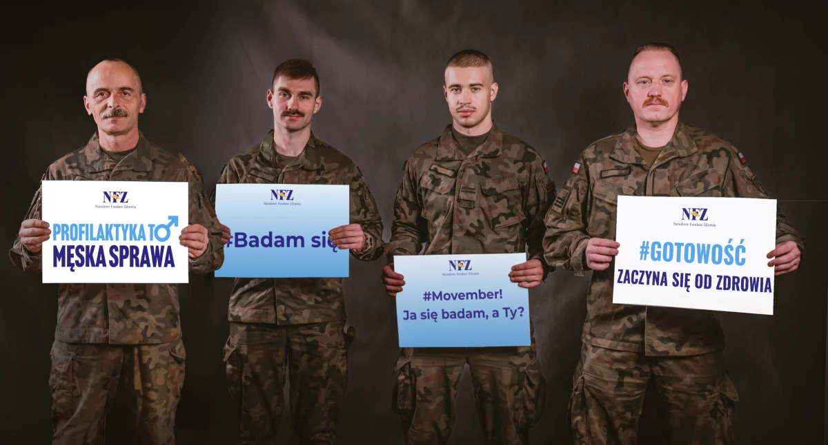 Wiadomości Partnera, Profilaktyka element gotowości żołnierze Lubelskiej Brygady włączają akcję „Movember” - zdjęcie, fotografia