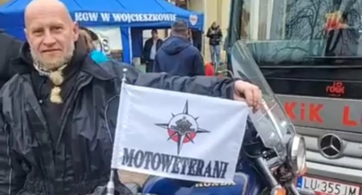 Wiadomości Partnera, Motoweterani Łuków Ostoja zjednoczeni Akcji Krwiodawczej „Niepodległa” Wojcieszkowie - zdjęcie, fotografia