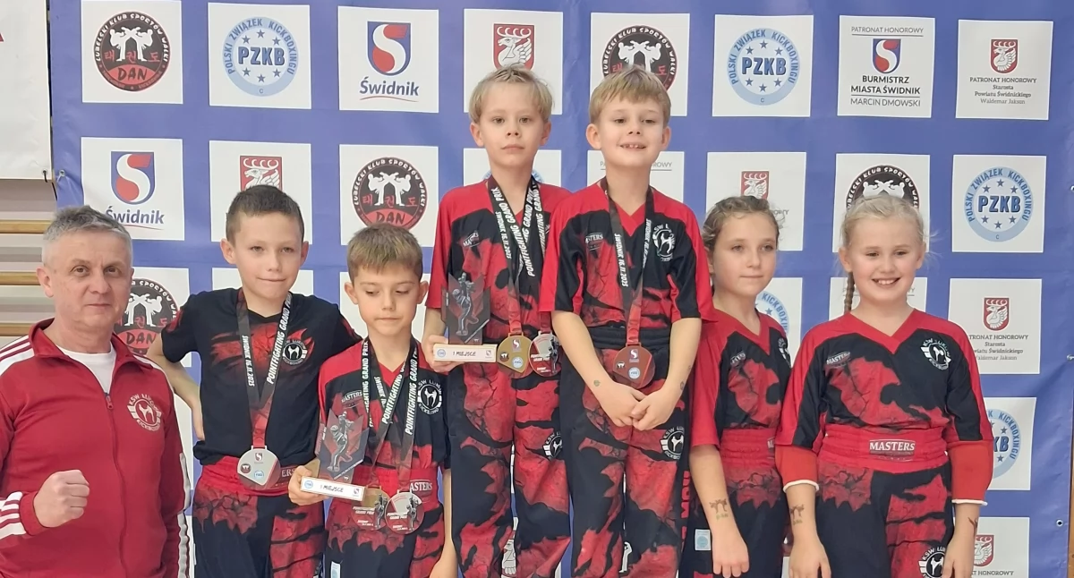 Sukcesy sportowe, Sukces Łuków Puchary Polski dzieci Kickboxingu! - zdjęcie, fotografia
