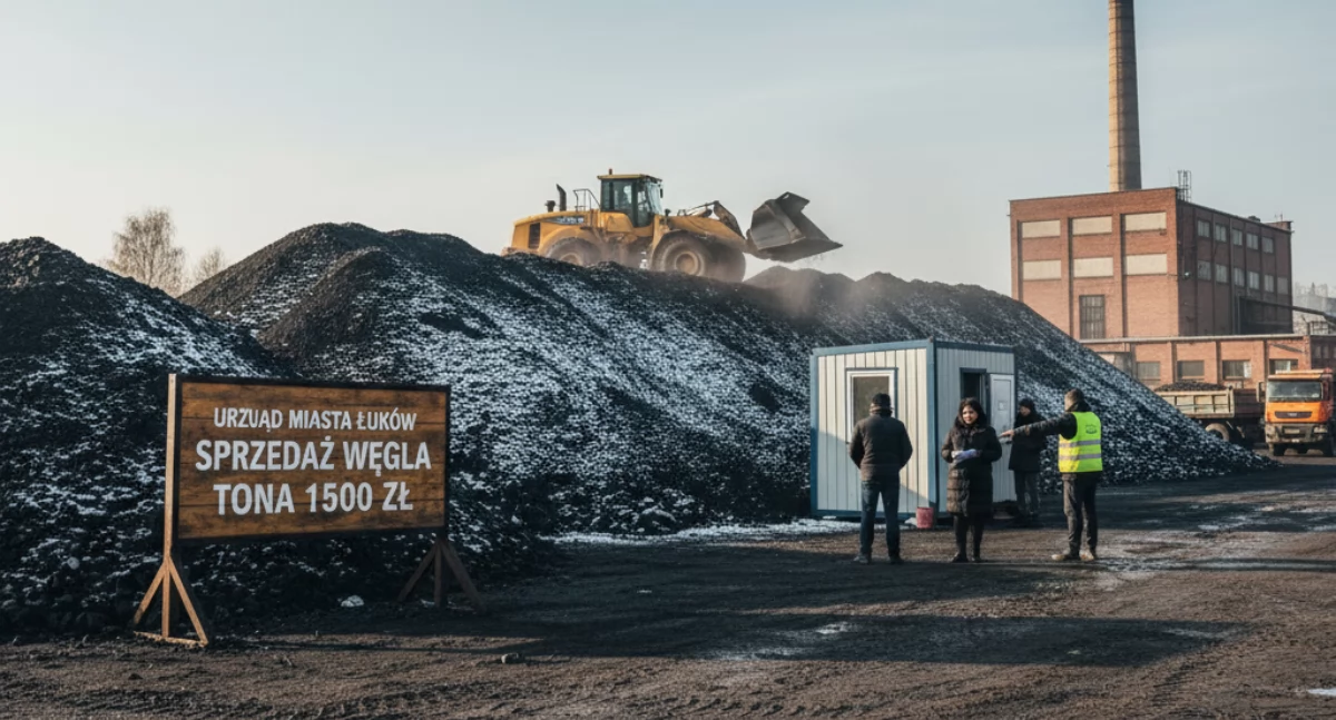 Wiadomości Partnera, Ostatnia Szansa Węgiel Miejskich Zapasów Łukowie - zdjęcie, fotografia