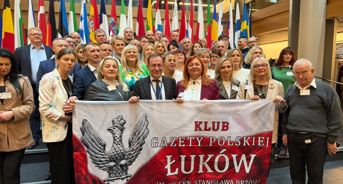 Polityka, Łuków Parlamencie Europejskim Wizyta Studyjna Strasburgu - zdjęcie, fotografia