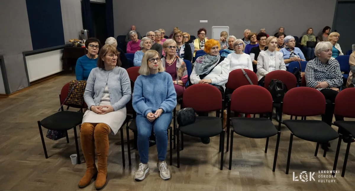 Sprawy społeczne, Sztuczna Inteligencja życiu seniorów Wykład Profesora Mroczka Łukowskim - zdjęcie, fotografia