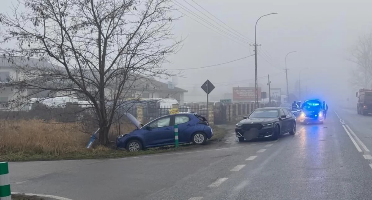 Wypadki, rozbite Łapiguz Łukowie - zdjęcie, fotografia