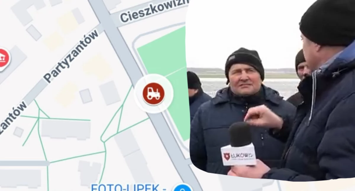Wypadki, Łuków Wielki protest rolników grudnia Gdzie spodziewać utrudnień - zdjęcie, fotografia