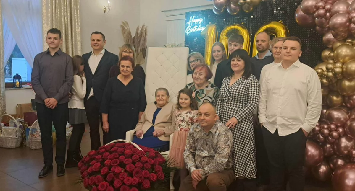 Wiadomości Partnera, Wielkie święto gminie Mysłowska życia Genowefy Władzińskiej - zdjęcie, fotografia