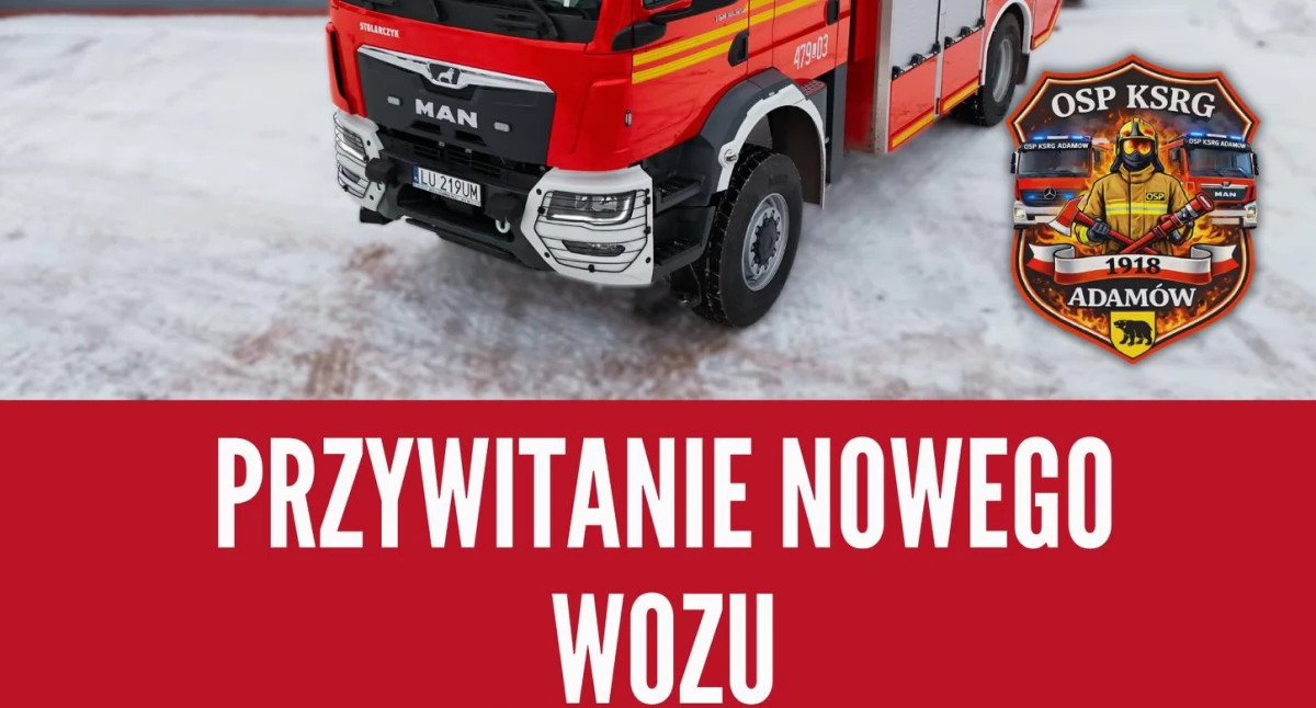 fot. OSP KSRG Adamów