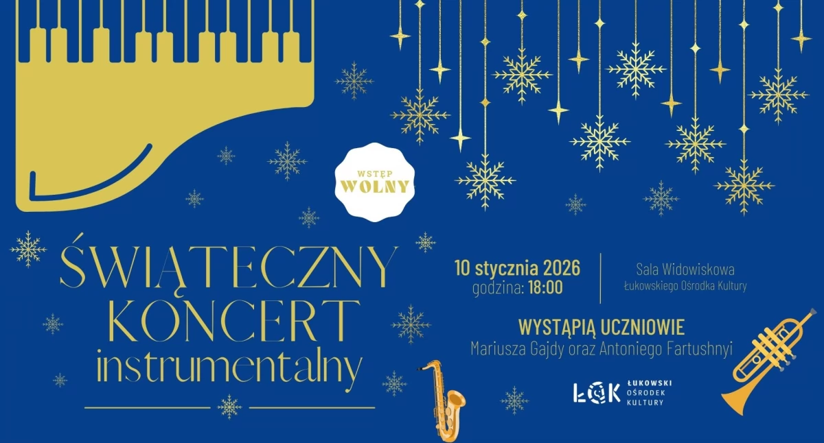 Informacje kulturalne, Łuków Świąteczny popis młodych talentów trzeba usłyszeć! - zdjęcie, fotografia