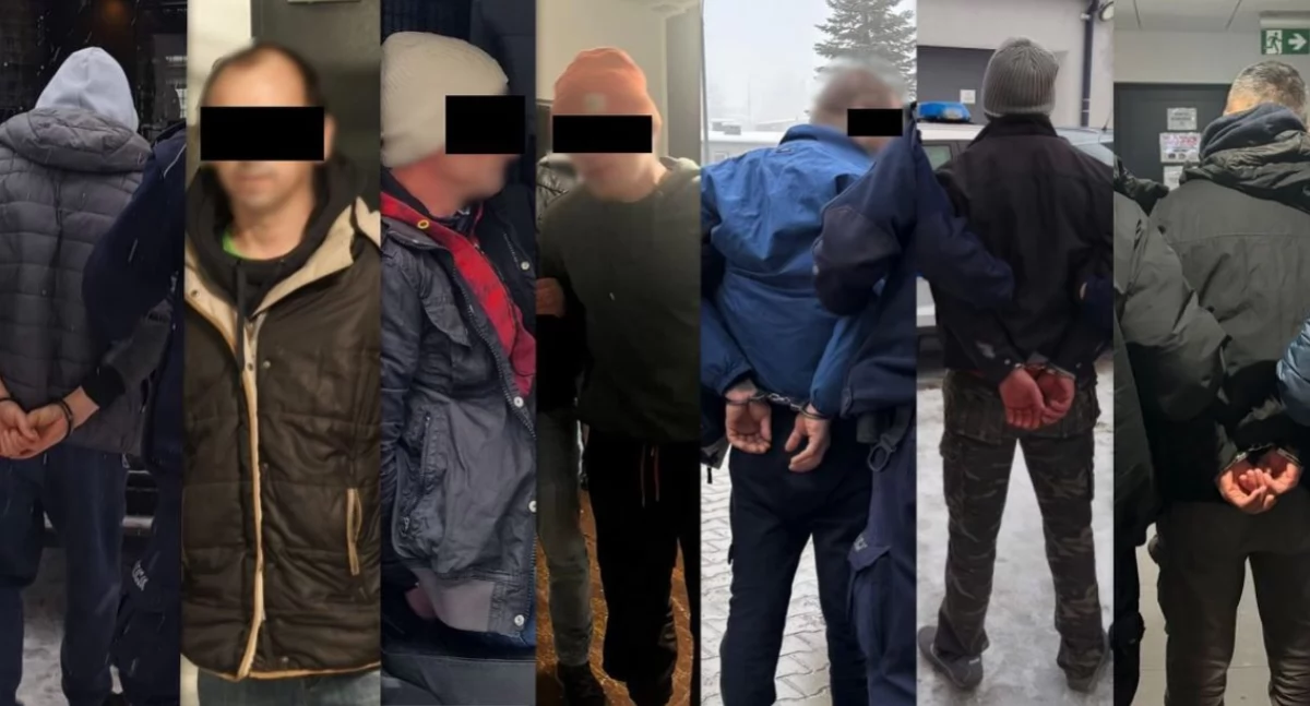 Policja, przez interwencja strażaków! wpadło osób naszym regionie - zdjęcie, fotografia