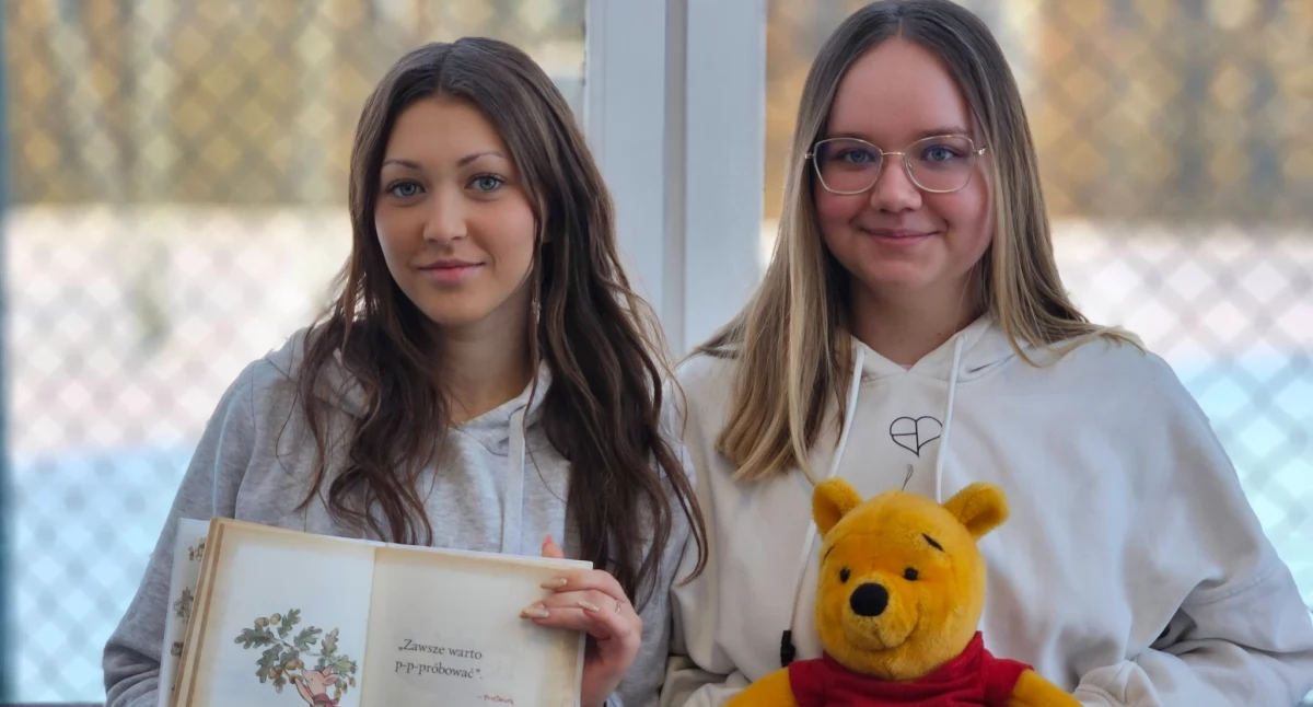 Szkolnictwo, Dzień Kubusia Puchatka Zespole Szkół - zdjęcie, fotografia