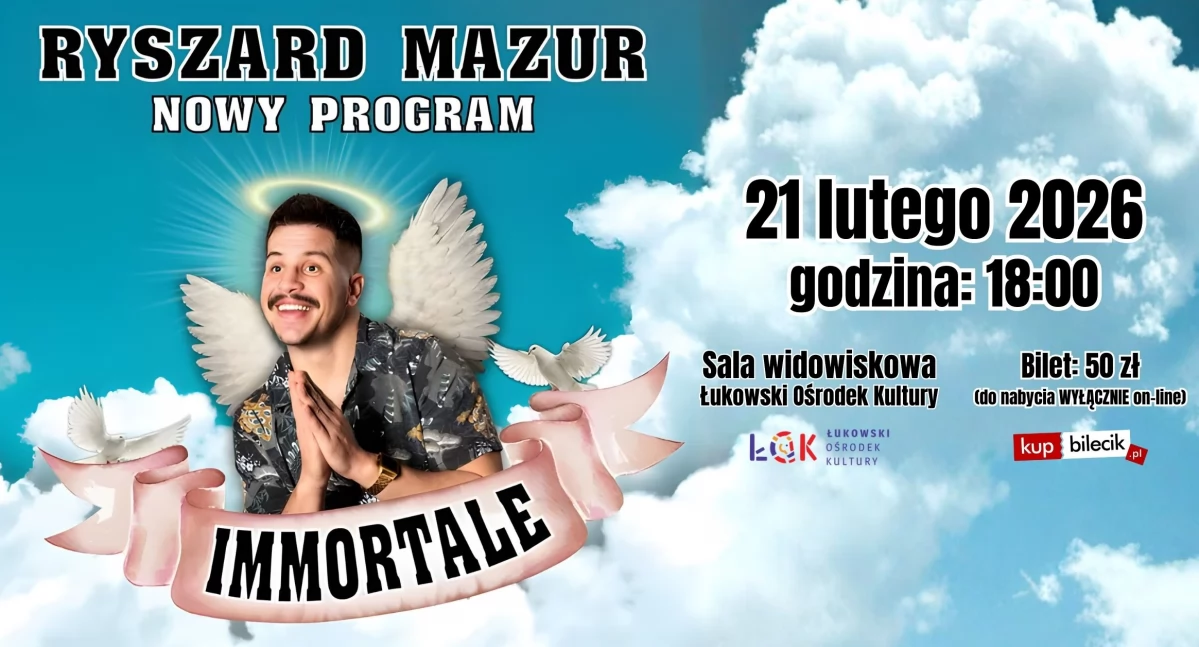 Informacje kulturalne, Będzie ostro! Ryszard Mazur Łukowie Sprawdź mówić! - zdjęcie, fotografia