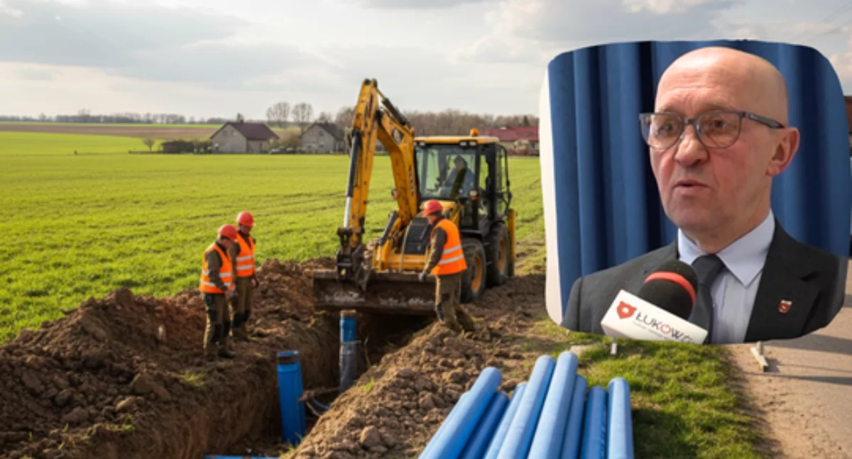 Inwestycje, Gmina Łuków zainwestuje ponad miliony wodociągi - zdjęcie, fotografia