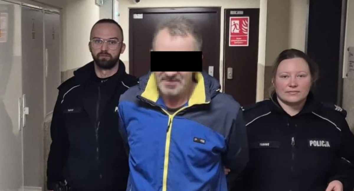 Policja, Zatrzymany latek znęcał rodziną zatrzymany aresztowany stało Stoczku Łukowskim - zdjęcie, fotografia