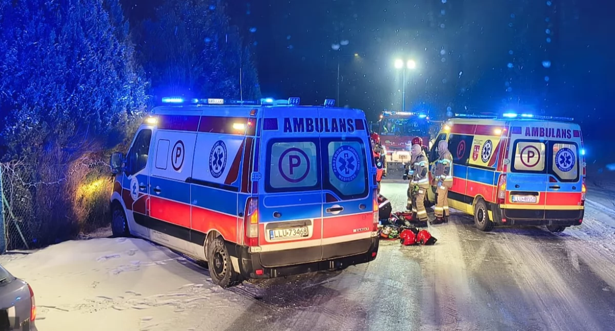 Fot.  Komenda Powiatowa Państwowej Straży Pożarnej w Łukowie
