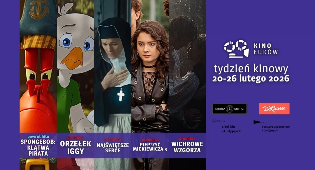Akcje Charytatywne i Wsparcie, Łuków Premiery Łukowskim Ośrodku Kultury lutego - zdjęcie, fotografia