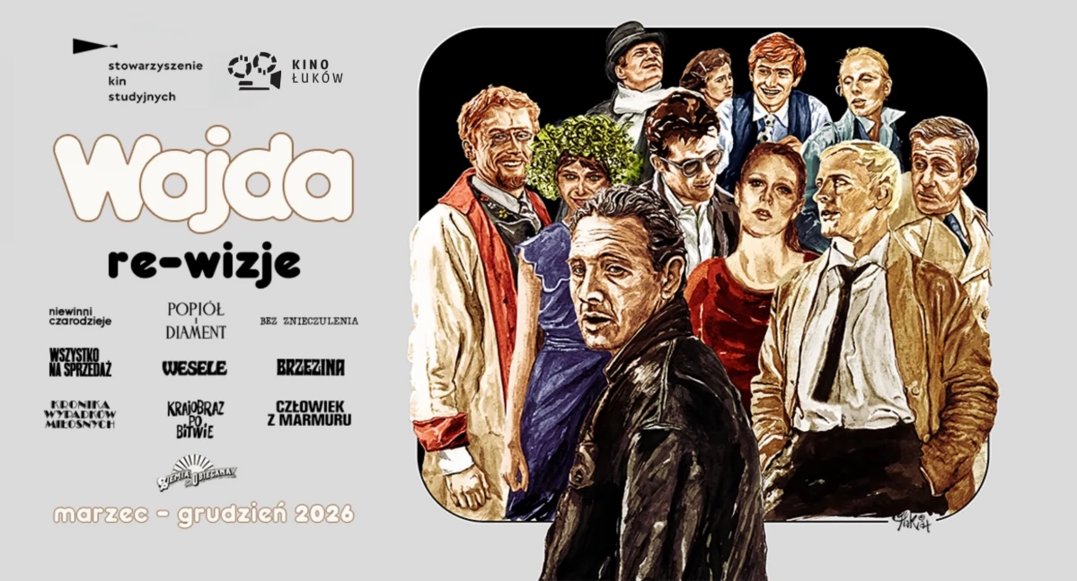Wiadomości Partnera, WAJDA wizje czyli arcydzieła filmowe Kinie Łuków (ZAPROSZENIE) - zdjęcie, fotografia