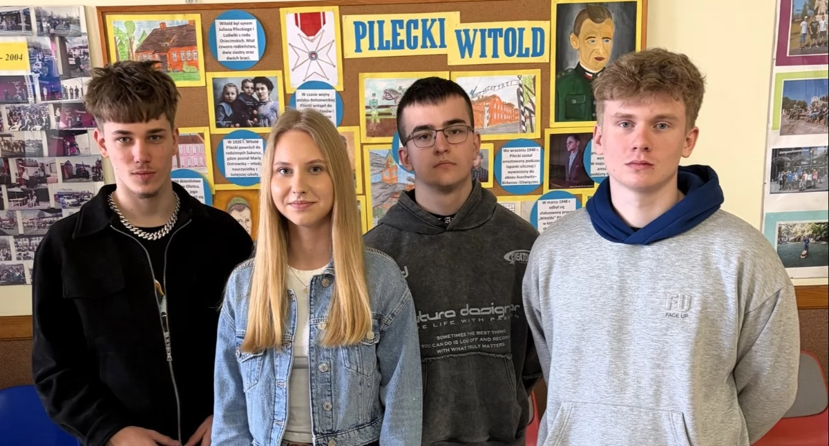 Fot.  Zespół Szkół nr 3 im. Władysława Stanisława Reymonta w Łukowie