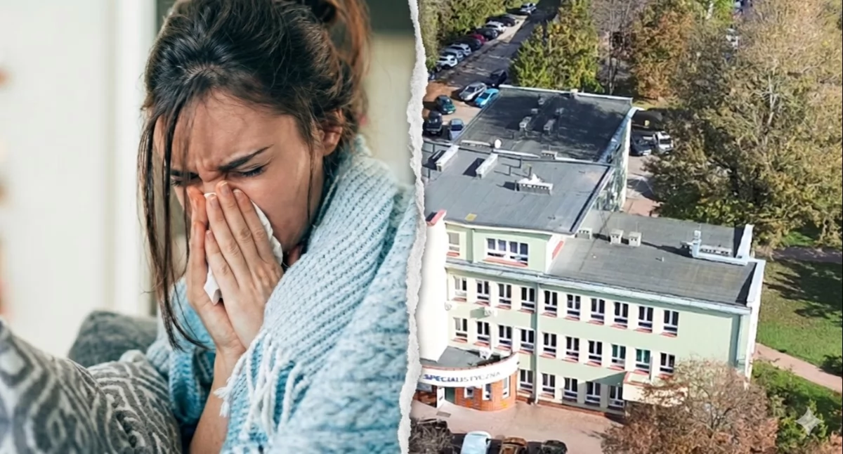 Zdrowie, Alarmujący wzrost zachorowań grypę powiecie łukowskim raport - zdjęcie, fotografia