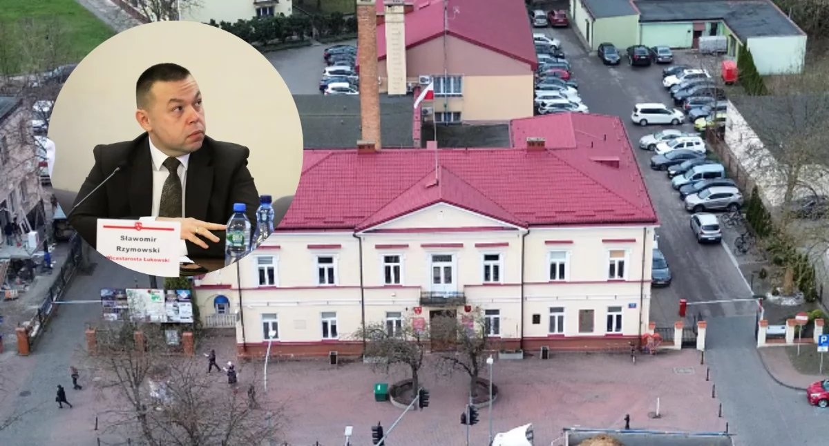 W starostwie powiatowym w Łukowie przy ul. Piłsudskiego 17 rusza odświeżenie budynku. Najpierw wyremontowane zostaną toalety w głównym gmachu, a zaoszczędzone środki pozwoliły dopiąć budżet na wymianę drzwi na drugim piętrze. Prace wykona firma z regionu, a całość ma się zmieścić w możliwościach finansowych powiatu.