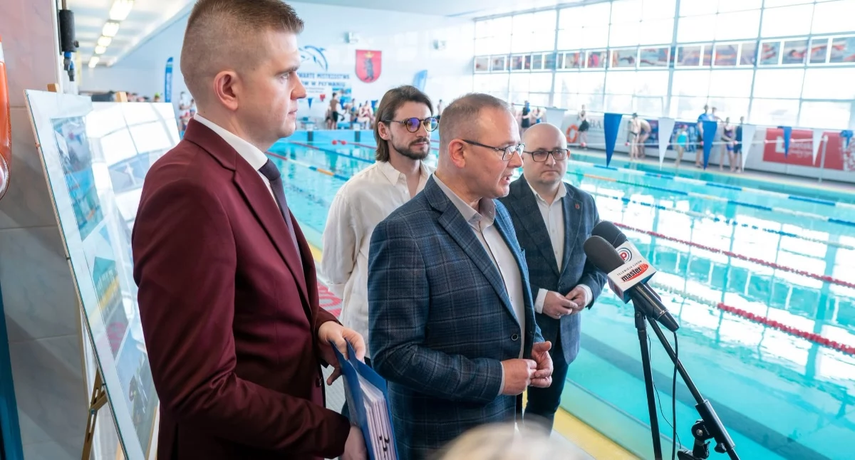 Inwestycje, Basenowy przełom Łukowie Wiemy wybuduje nową pływalnię miliony! - zdjęcie, fotografia
