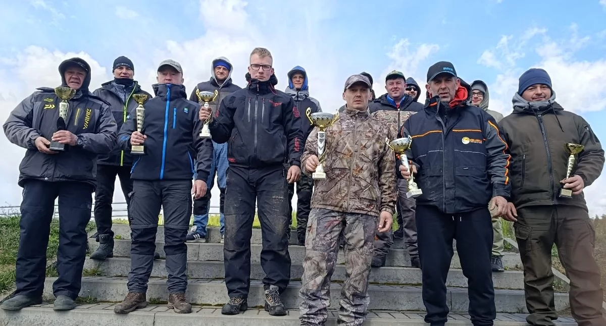 Wiadomości Sportowe, Wędkarski armageddon Łukowie śnieżycy mrozu odpuścili - zdjęcie, fotografia