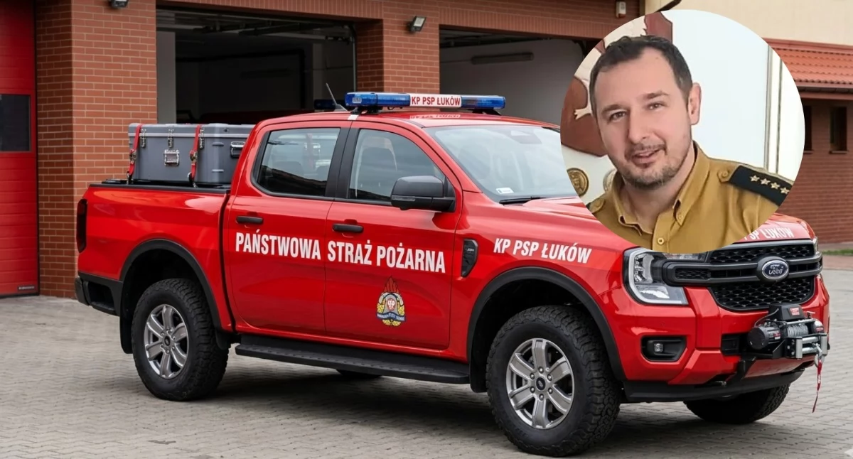 Tak może wyglądać nowy woź operacyjny łukowskich strażaków 