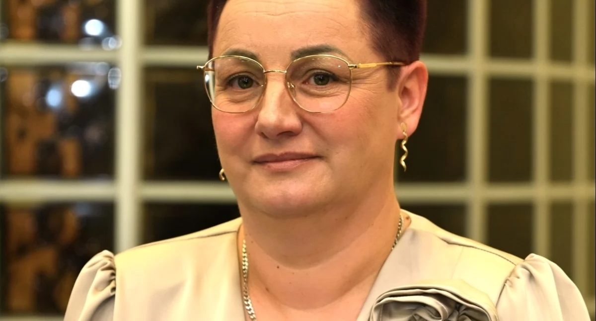 Polityka, przewodnicząca Komisji Skarg Powiatu Łukowskiego Bartosiewicz - zdjęcie, fotografia