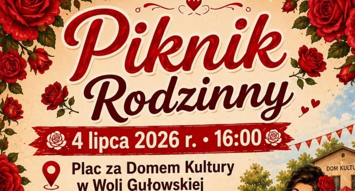 Wiadomości Partnera, Piknik Rodzinny Gułowskiej „Róża” zaprasza popołudnie pełne atrakcji wieczorną zabawę - zdjęcie, fotografia