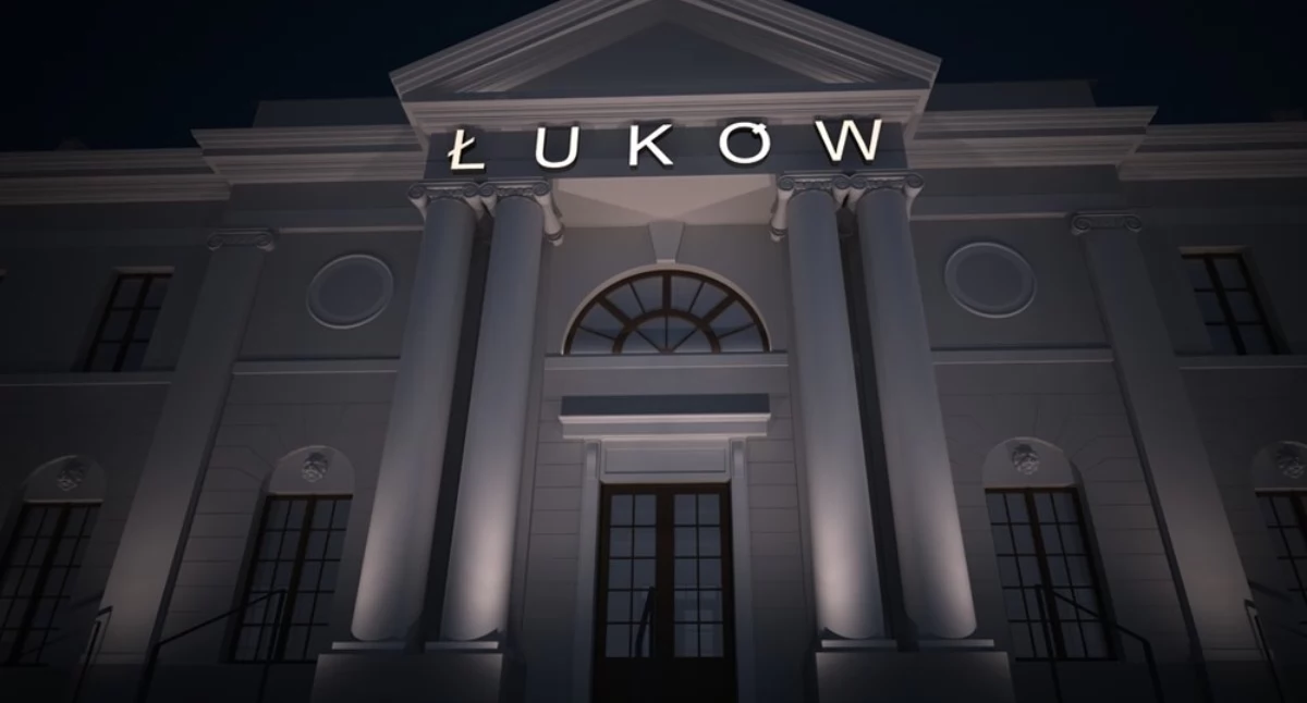 Fot. PKP /Trwa gruntowna przebudowa zabytkowego dworca PKP w Łukowie. Po zakończeniu prac w odnowionych wnętrzach swoją nową siedzibę znajdzie m.in. Łukowski Ośrodek Kultury.