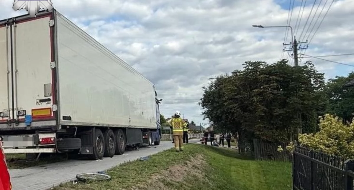 Wypadki, Tragiczny wypadek Jedlance żyje letnia kobieta policja podaje szczegóły - zdjęcie, fotografia