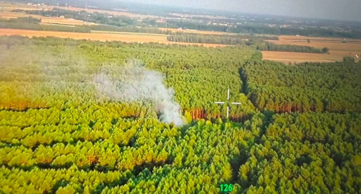 Straż Pożarna, wskazał źródło ognia Błyskawiczna akcja strażaków Gułowem - zdjęcie, fotografia