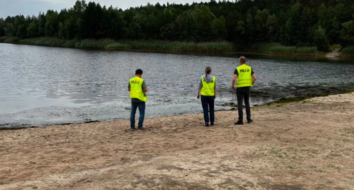 Policja, DRAMAT ŻWIROWNI  latek wszedł zniknął Znaleźli dwóch dniach - zdjęcie, fotografia