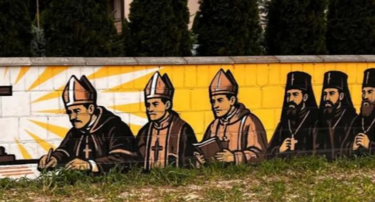 Kościół i Religia, Będą kolejne murale kościele Podwyższenia Krzyża Świętego Parafia szuka fundatorów fachowców - zdjęcie, fotografia