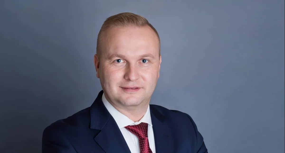 Karol Ponikowski, wójt Gminy Adamów 
