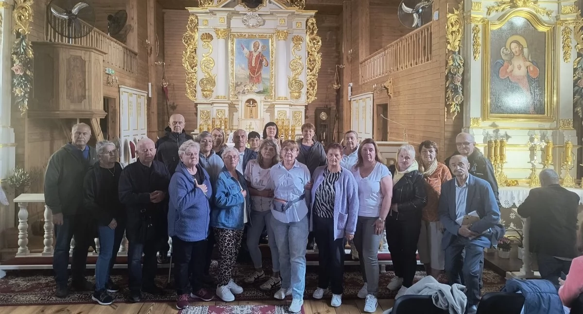 Sprawy społeczne, Seniorzy Gminy Łuków odkrywali Podlasie Historia wiara regionalne smaki podczas wspólnej wycieczki - zdjęcie, fotografia