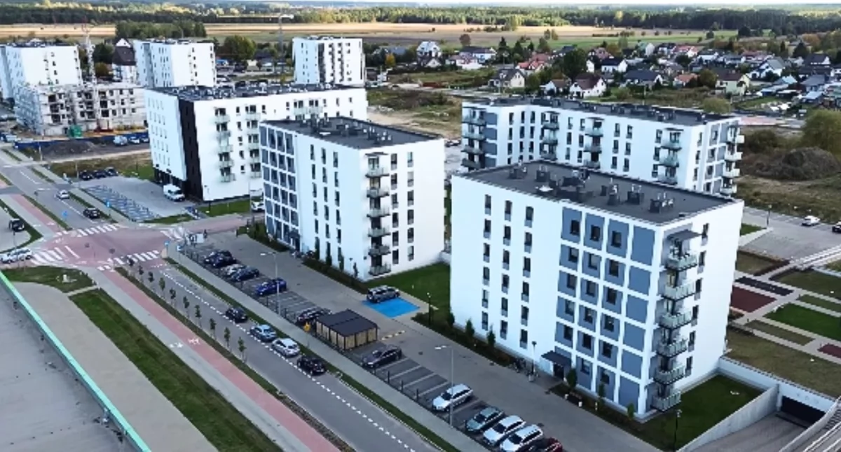 Biznes , Łuków liderem rynku pierwotnego mieszkań Polsce budowlany rośnie mieście - zdjęcie, fotografia