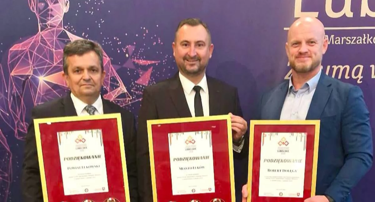 Sukcesy sportowe, Sukces ciężarowych finałów doceniony Powiat Łukowski wyróżniony Nałęczowie - zdjęcie, fotografia