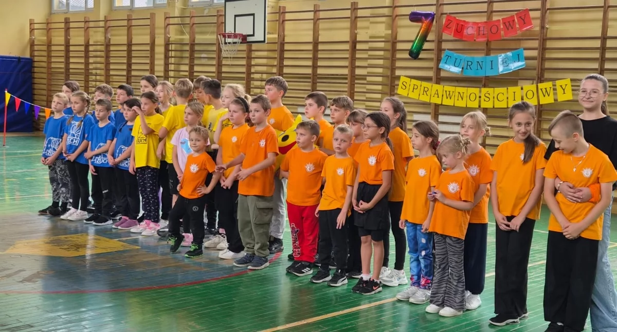 Szkolnictwo, Radość sportowa rywalizacja wielka integracja Zuchowy Turniej Sprawnościowy nami! - zdjęcie, fotografia